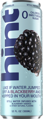 hint® Blackberry water - 12 pack 12oz still cans