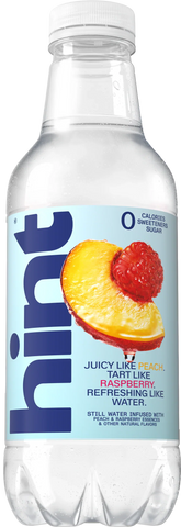 peach raspberry hint® water