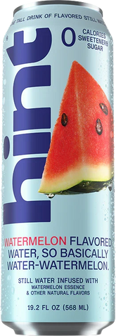 hint® Watermelon water - 12 pack 19.2oz still cans