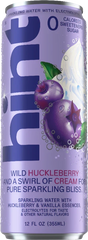 hint sparkling with electrolytes - huckleberry & cream