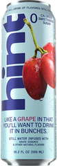 hint® Grape water - 12 pack 19.2oz still cans