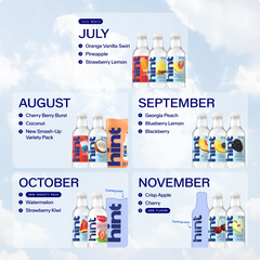 hint® Flavors of the Month Bundle Subscription - July 2026