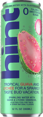 hint sparkling with electrolytes - guava lychee