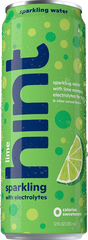 hint sparkling with electrolytes - lime
