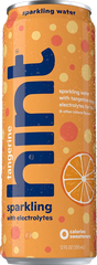 hint sparkling with electrolytes - tangerine